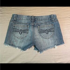 Vintage Y2K Mudd and Altared State Jean Shorts